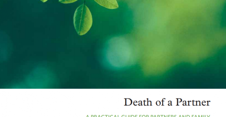Death of a Partner: a practical guide for partners and families preview image