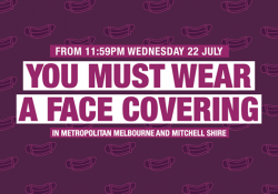 Face coverings – 11.59pm Wednesday 22 July preview image