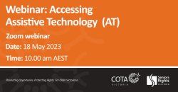 On-demand webinar: Assistive Technology (AT) preview image