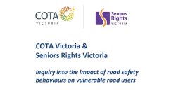 Inquiry into the impact of road safety behaviours on vulnerable road users preview image